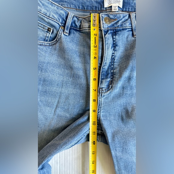 Candace Cameron‎ Women’s Jeans size 16P Bure Flare/Boot Cut - Picture 5 of 9